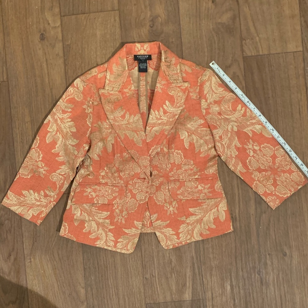 Parisian Signature Paisley Blazer